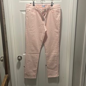 Pink J. McLaughlin Jeans size 14 NWOT